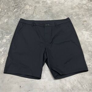 Public Rec Dealmaker Shorts Size 34 8" Black Stretch Chino Men’s